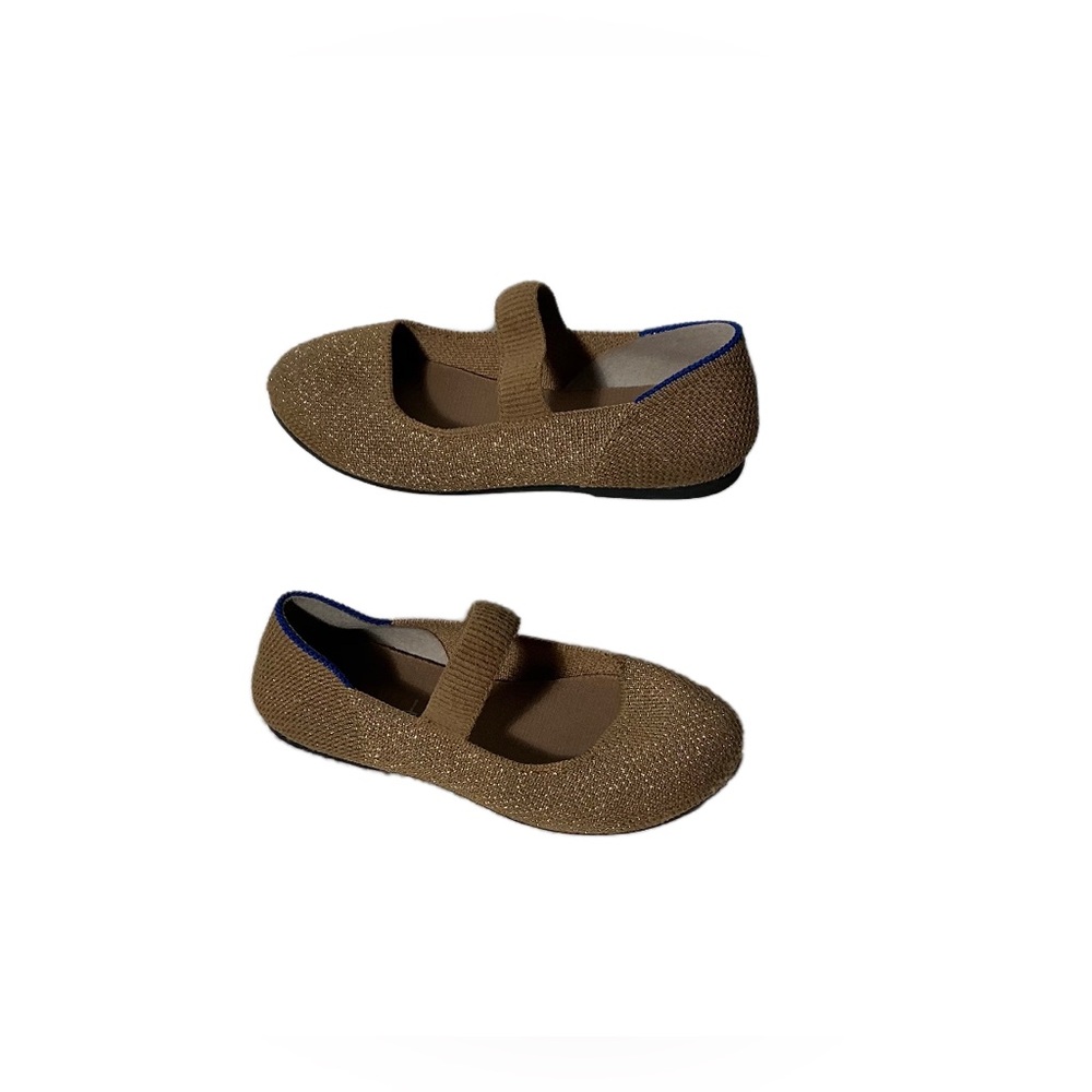 Rothy's Tan Kids Dress Shoes